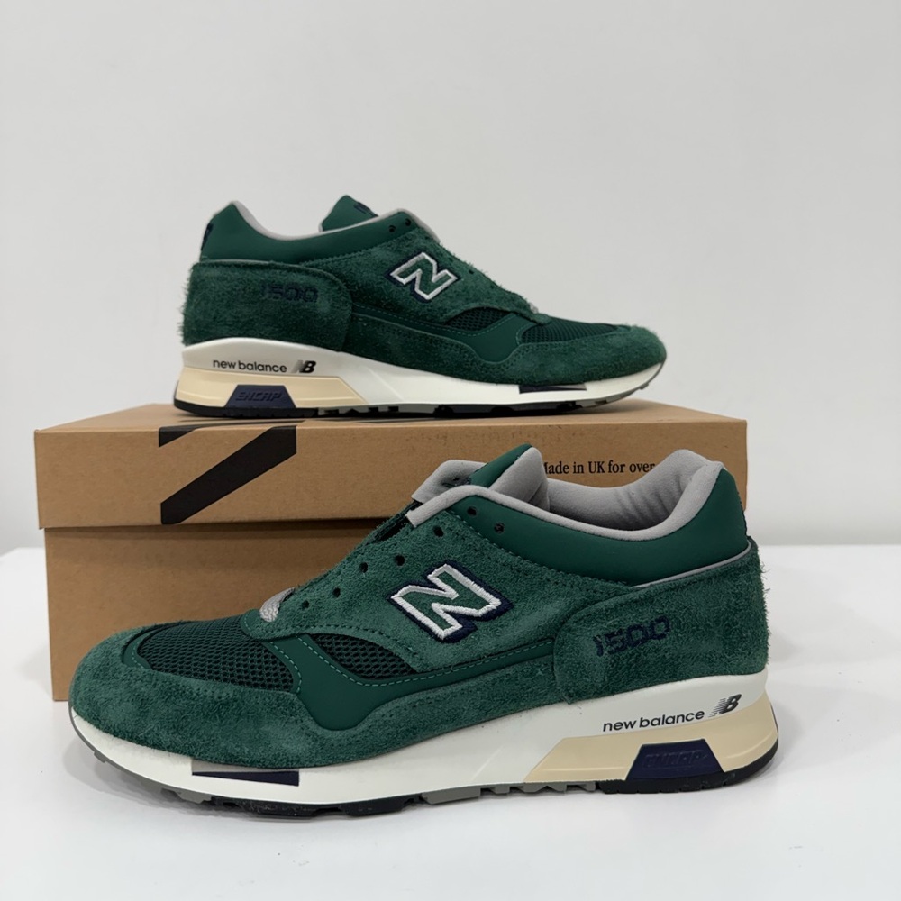 New Balance U1500GRG Made In England 1500 Rainforest Men Size 7 Woman 8.5